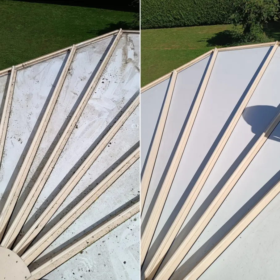 Nettoyage de volets roulants